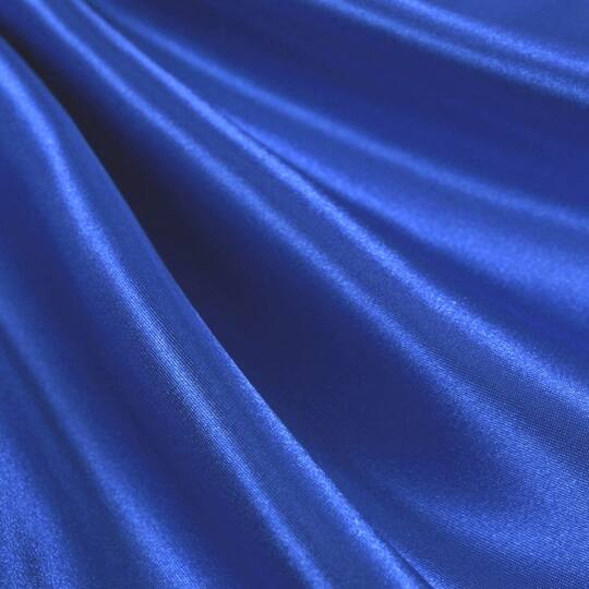 Royal Blue Satin